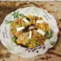 El cooksnap de wafaa el yaakoubi cuando hizo Macarrones con verduras salteadas y atún, muy saludable.