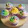 Cooksnap dari Mira_Jabir untuk resep Chocolate Muffin Flowers Bouquet Cake