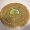 El cooksnap de Becky cuando hizo Salmorejo de aguacate.