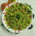Saroj Shah's cooksnap of when they made સ્પિનચ પુલાવ (Spinach Pulao Recipe In Gujarati).