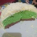 Cooksnap dari Asty untuk resep Bolu kukus pandan coklat