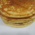 El cooksnap de Claudia cuando hizo Tortitas americanas.