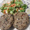 El cooksnap de Grachula cuando hizo Hamburguesas de quinoa y lentejas.