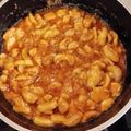 El cooksnap de carlos acosta cuando hizo Pollo en salsa strogonoff.