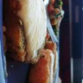 El cooksnap de Lucía Guala cuando hizo Milanesas de calabaza.