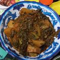 Sumaiya Muddasir's cooksnap of when they made Three colour Mix vegetables Aloo gajar matar.