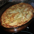 El cooksnap de Vicente cuando hizo Tarta de manzana.