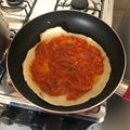 El cooksnap de Josefina Viera cuando hizo Pizza en sartén súper genial !!!!.