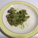 El cooksnap de Claudia Rojas cuando hizo Chuleta en crema de Chile poblano.