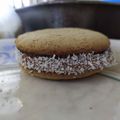 El cooksnap de Wara Santillan cuando hizo Alfajores de nuez.