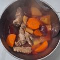 Cooksnap của Cau Hai khi họ làm theo món Canh súp củ dền nấu xương heo