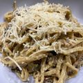 Valentina Serna's cooksnap of when they made Pasta Carbonara.