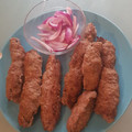 El cooksnap de cocina cuando hizo KOFTA KEBAB en brochetas al horno.