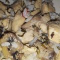 El cooksnap de Cami Abi cuando hizo Pechuga de pollo con champiñones light.