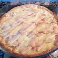 El cooksnap de Marcela Cugliari cuando hizo Pasta frola de crema pastelera.