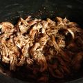 Alex Niemiec's cooksnap of when they made CrockPot Pulled Pork (Tenderloin).