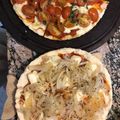 El cooksnap de Alejandra Lértora cuando hizo Pizza sin tacc, a la Margarita.