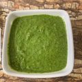 Hemaxi Patel's cooksnap of when they made લીલી ચટણી (Green chutney recipe in Gujarati).