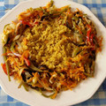 El cooksnap de Macrys 1 cuando hizo Quinoa con verduras.