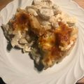 Monika Jurban Cooksnap-ja, amikor elkészítette a(z) Sült tészta tejszínes csirkemellel receptet.