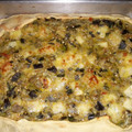 El cooksnap de adriana pereira cuando hizo Tarta HIPER LIGHT de Berenjena Zucchini y Tomate #Veggie.