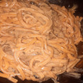 El cooksnap de Elizabeth Cornelli cuando hizo Fideos y repollo con manteca de maní y salsa de soja.