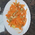 El cooksnap de Melanio Esteban cuando hizo Ensalada de zanahoria.