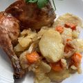 El cooksnap de @tesa.cuina cuando hizo Pollo troceado al horno con patatas.
