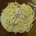 Cooksnap dari Ukhti Ika untuk resep Fettucine Carbonara