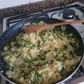 El cooksnap de Elena Ruiz cuando hizo Cous cous con verdura.