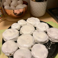 El cooksnap de Andrea S cuando hizo Alfajores tipo jorgito.