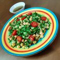 Mohaddeseh Allami's cooksnap of when they made Tabbouleh with chickpeas (not traditional).