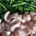 Cooksnap của Pi Ha khi họ làm theo món Nồi trường luộc chấm mắm ruốc