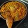 El cooksnap de Soraya Cruz Macías cuando hizo Arroz tipo paella con carne.