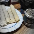 El cooksnap de Rafael Viegas cuando hizo Panqueques con dulce de leche.