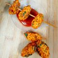 Sushma Savla's cooksnap of when they made Murmura pakode.