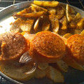 El cooksnap de Karina Medina cuando hizo Salmón al horno con manzana.