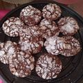 El cooksnap de Oriana Rivero cuando hizo Galletas craqueladas de chocolate con aceite y cacao.