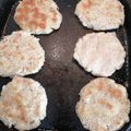 El cooksnap de Lucrecia Mata cuando hizo Tortitas de patata con pollo deshebrado.