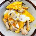 イズコッチ's cooksnap of when they made めんつゆで簡単！鶏むね肉のやわらか親子丼.