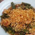 รูป Cooksnap ของ Arissara Jinawong เมื่อเขาทำ กระเจี๊ยบผัดเต้าเจี้ยว