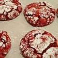 Stacy's cooksnap of when they made Red Velvet Crinkle Cookies.