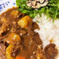 ハイツ千穂's cooksnap of when they made 市販ルーと牛切り落としで！ビーフカレー☆.