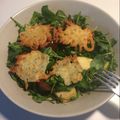 El cooksnap de Eli cuando hizo Ensalada de rúcula, canónigos y queso sin lactosa.