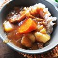 ふか谷's cooksnap of when they made 市販ルーと牛切り落としで！ビーフカレー☆.