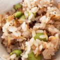 福's cooksnap of when they made 簡単★白だしで枝豆炊き込みごはん.