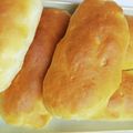 にゃんとデリシャス's cooksnap of when they made 薄力粉100％の簡単節約コッペパン.