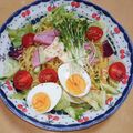 2児ママみきてぃ's cooksnap of when they made ご自宅で！ごまだれのラーメンサラダ.