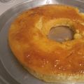 El cooksnap de El Sueño Del Pibe cuando hizo Flan de coco.