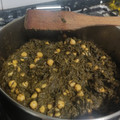 El cooksnap de Alejandro Álvarez cuando hizo Espinacas con garbanzos estilo sevillano.